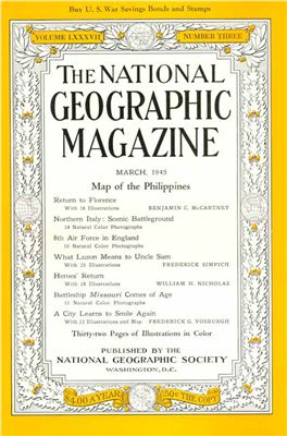 National Geographic Magazine 1945 №03