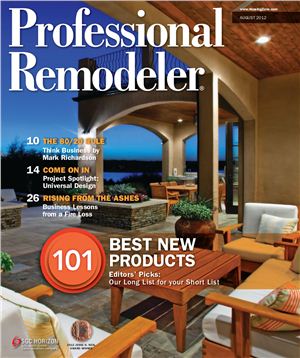 Professional Remodeler 2012 №08 august