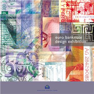 Euro banknote design exhibition