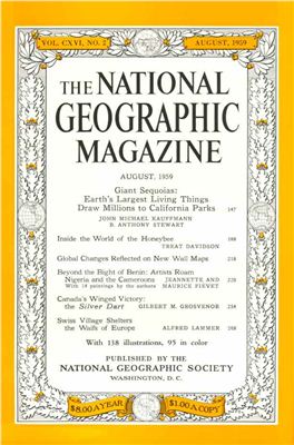 National Geographic Magazine 1959 №08