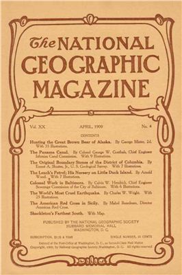 National Geographic Magazine 1909 №04