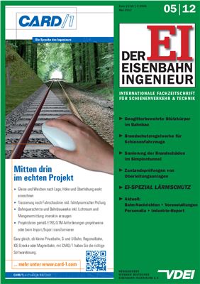 Der Eisenbahningenieur 2012 №05 Mai