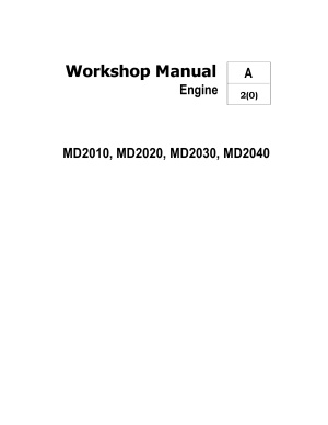 Workshop Manual. Volvo Penta Marine engines MD201OA/B/C, MD202OA/B/C, MD203OA/B/C, MD204OA/B/C. Руководство по ремонту