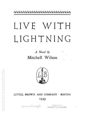 Wilson Mitchell A. Live with Lightning