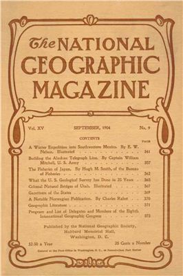 National Geographic Magazine 1904 №09