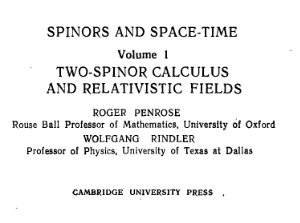 Пенроуз Р., Риндлер В. Спиноры и пространство-время. Том 1: Два-спинорное исчисление и релятивистские поля