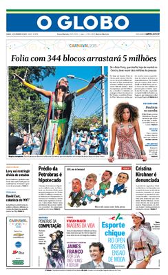 O Globo 2015 №29776 fevereiro 14