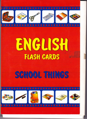 Flashcards School things