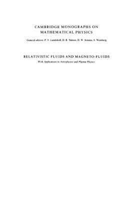 Anile A.M. Relativistic fluids and magneto-fluids