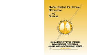 GOLD. Global Strategy for Diagnosis, Management, and Prevention of COPD
