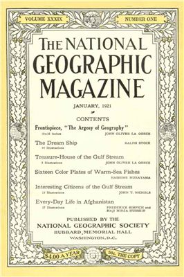 National Geographic Magazine 1921 №01