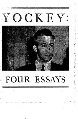 Yockey Francis P. Four Essays
