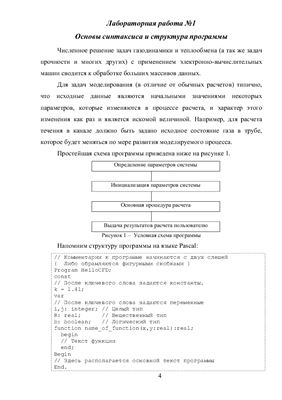 Зенкин В.А. Основы синтаксиса и структура программы