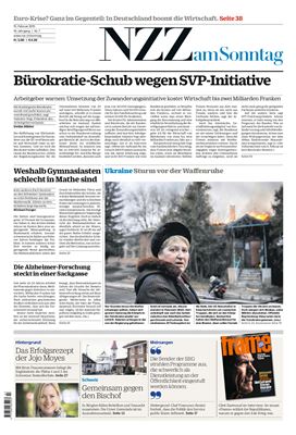 Neue Zürcher Zeitung 2015 №07 Februar 15