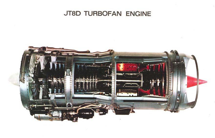 Cutaway JT8D