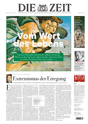 Die Zeit 2015 №14 от 01.04.2015 г