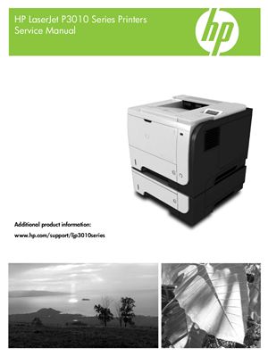HP LaserJet P3010 Series Printers. Service Manual