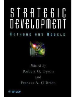 Yson G. Robert &amp; O'Brien A. Frances Strategic Development - Methods and Models