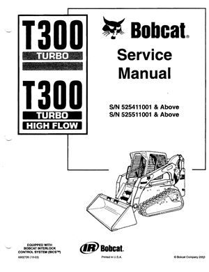 Bobcat T300 Service Manual