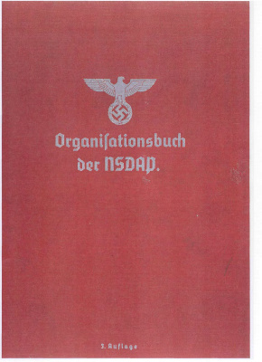 Franz Eher Nachf., Organifationsbush der NSDAP. 3 Auflage