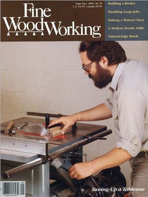 Fine Woodworking 1989 №078 September-October