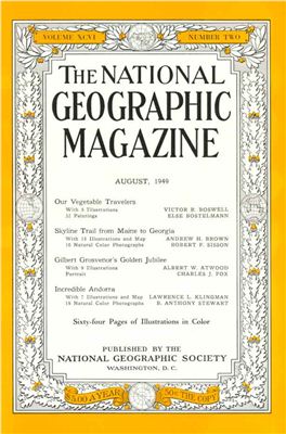National Geographic Magazine 1949 №08