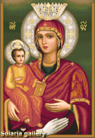 Схема вышивки. Troyan Three-handed Holy Virgin