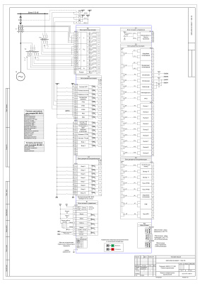 НПП Экра. Схема подключения терминала ЭКРА 211 1302