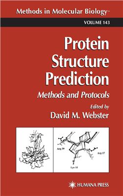 Webster D.M. (Ed.) Protein Structure Prediction: Methods and Protocols