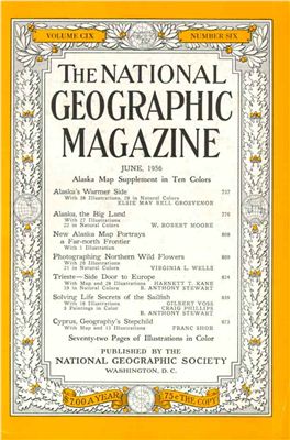 National Geographic Magazine 1956 №06