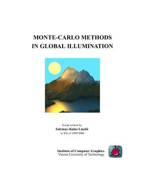 Szirmay-Kalos L. Monte-Carlo Methods In Global Illumination