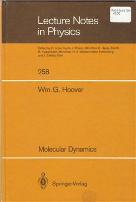 Hoover W.G. Molecular Dynamics