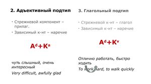 Типы атрибутивных и объектных словосочетаний в английском и русском языках