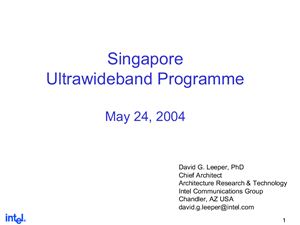 Презентация - Leeper D.G. Ultrawideband (UWB) Wireless