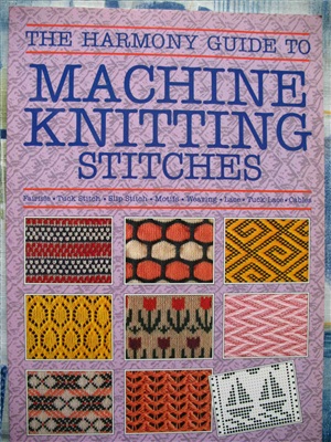 Machine kniting stitches
