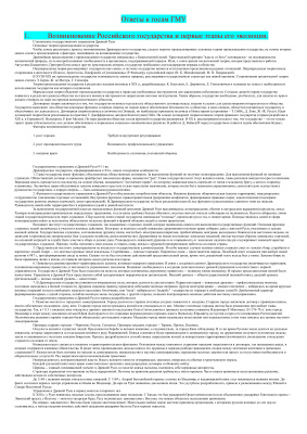 Ответы к ГОСам для специальности Государственное и муниципальное управление 2011 год (полные)