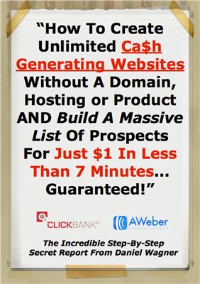 Wagner D. The Clickbank Quickcash Strategy
