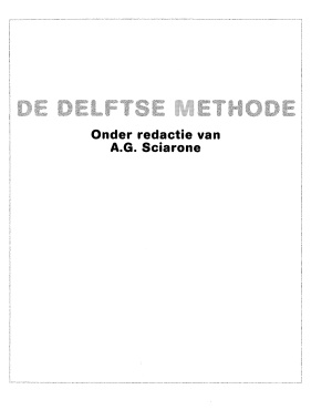 Montens F., Sciarone B. Nederlands voor buitenlanders. Tekstboek. Delftse methode