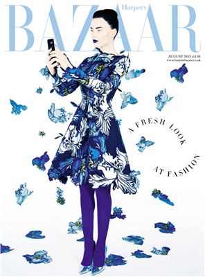 Harper's Bazaar 2015 №08 (UK)