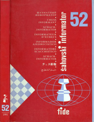 Шахматный информатор 1991 №052