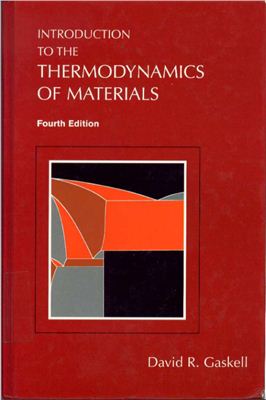 Gaskell D. Introduction to the Thermodynamics of Materials