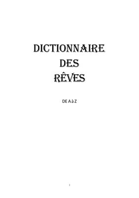 Hanns Kurth. Dictionnaire des rêves de A à Z (Сонник от А до Z)