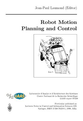 Laumond J.P. Robot Motion Planning and Control