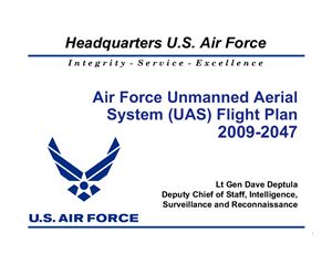 Air Force Unmanned Aerial System (UAS) Flight Plan 2009-2047
