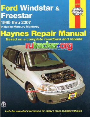 Storer J., Kibler J., Haynes J. Ford Windstar & Freestar. Haynes Repair Manual