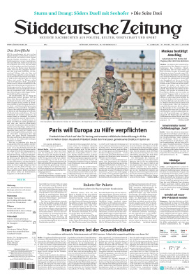 Süddeutsche Zeitung 2015 №266 November 18