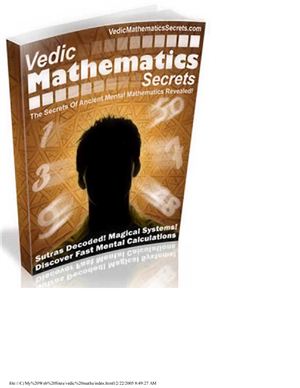 Roche X. et al. Vedic Mathematics Secrets