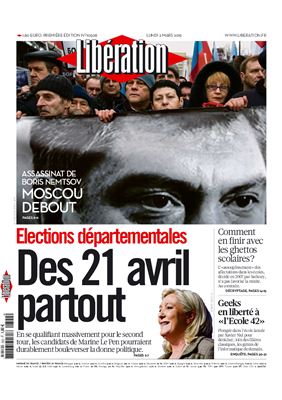 Libération 2015 №10508 Mars 02