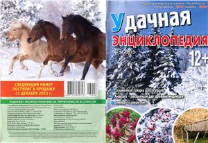 Удачная энциклопедия 2013 №26