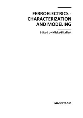 Lallart M. Ferroelectrics: Characterization and Modeling